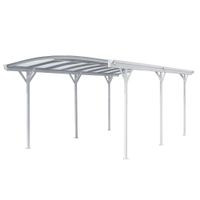 DESIGN Carport FALO - weiß