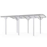 DESIGN Carport FALO - weiß