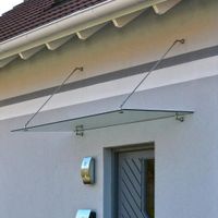 Glasvordach Zubehör V1
