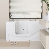 Seniorenbadewanne VITAL M (liegend) mit Linkseinstieg