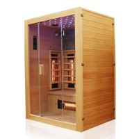 Infrarotkabine Infrarotsauna MILTON 135cm x105cm x 190cm Vollspektrum