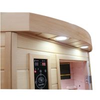 Infrarotkabine Infrarotsauna LAKEFIELD Dual-Therm 140cm x 140cm x 190cm