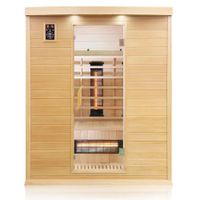 Infrarotkabine Infrarotsauna PIERSON 160cm x 105cm x 190cm Dual-Therm