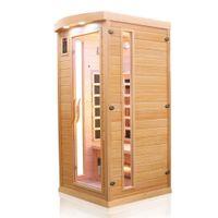 Infrarotkabine Infrarotsauna PIERSON 90cm x90cm x 190cm Dual-Therm