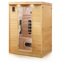 Infrarotkabine Infrarotsauna LAVAL PLUS 135cm x 105cm x 190cm Keramikstrahler