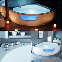 Whirlpoolbadewanne PAROS 150cm x150cm x 58cm