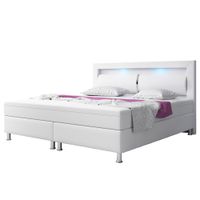 Boxspringbett MILANO ca. 180x200cm- Weiß