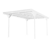 Westmann Carport Flachdach 15 m² weiss
