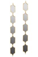 My Flair Metall 2er-Set Wandspiegel