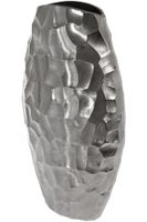 My Flair Vase gehämmert Silber, groß