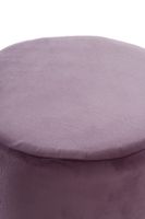 My Flair Hocker mit vier Füßen in natur/rose