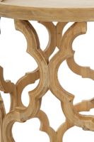 My Flair Holz Beistelltisch "Amazonia", natur