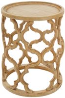 My Flair Holz Beistelltisch "Amazonia", natur