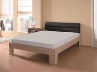 Frottee Spannbetttuch, ca. 180-200x200cm, silber