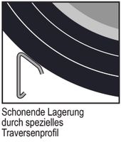 Reifenregal mit 3-Regalebenen