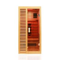 Infrarotkabine Infrarotsauna HAMLIN 90cm x 90cm x 190cm Keramikstrahler