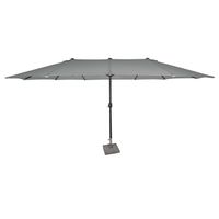 XXL-Oval-Sonnenschirm, ca. 4,6 x 2,7 m- Anthrazit