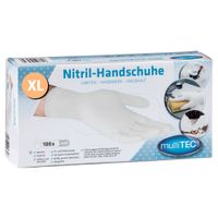 Nitril Einmalhandschuhe 100er, Größe XL - Weiß