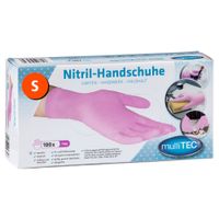 Nitril Einmalhandschuhe 100er, Größe S - Rosa