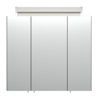 Spiegelschrank 70 inklusive LED-Acrylglaslampe anthrazit seidenglanz EEK: F