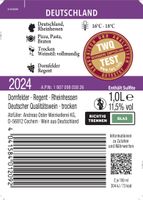 Dornfelder Regent QbA Rhh./Pfalz trocken 1l