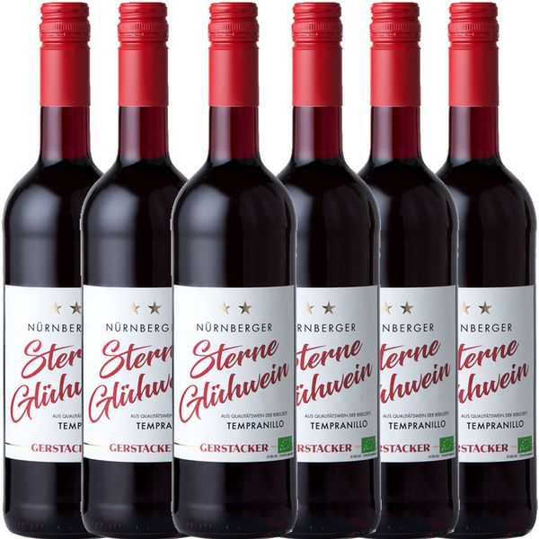 Sterne Bio-Glühwein - 6er-Karton