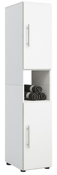 Hochschrank Flandu Weiß