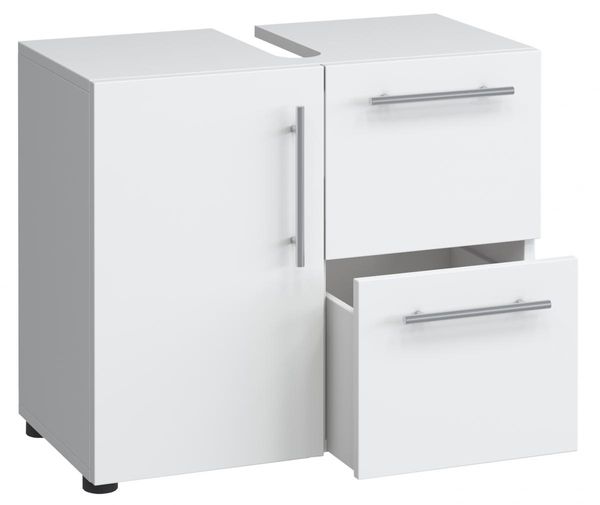 Badunterschrank Flandu Weiß