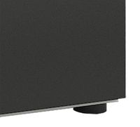 Hochschrank Flandu Schwarz