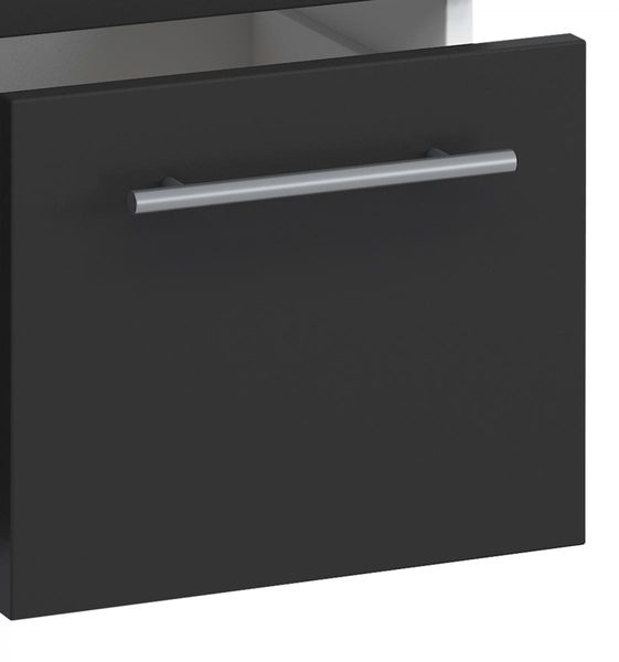 Badunterschrank Flandu Schwarz