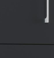 Hochschrank große Tür VCB 6 Schwarz