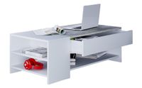 Couchtisch Tindus Weiß/Beton-Optik