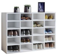 Schuhschrank Hinsol L Weiß