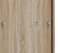 Büroschrank Lona XL mit Schiebetüren Sonoma-Eiche
