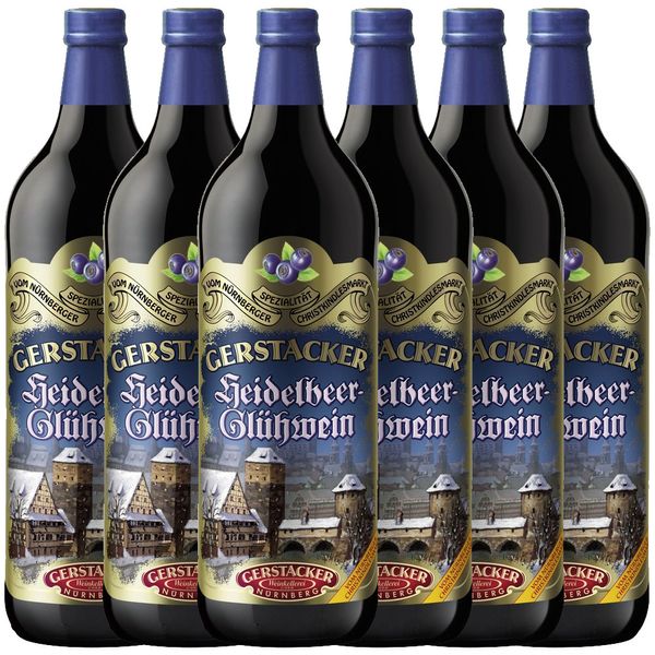 Heidelbeer-Glühwein 1l - 6er Karton