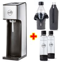 mySodapop Trinkwassersprudler SharonUP inkl. Duo Pack PET Flaschen 