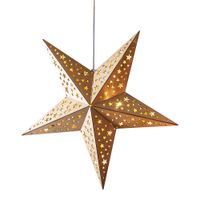 LED-Holzstern - Ca. 60 cm