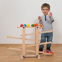 Kugelbahn aus Holz 7 mobile Teile