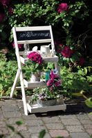 Pflanzleiter mit drei Treppenstufen