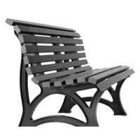 Gartenbank Borkum graphitgrau