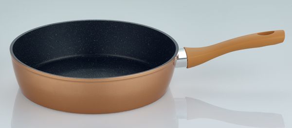Hochrand-Pfanne "Hamar", Ø ca. 24 cm - Kupfer