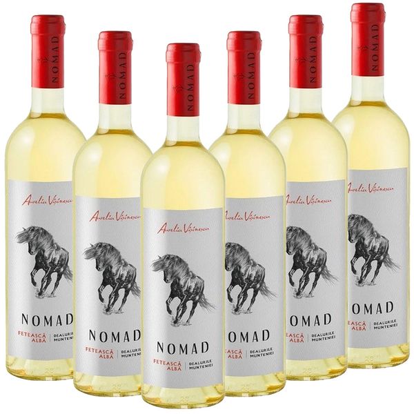 NOMAD Weiße Mädchentraube (Feteasca Alba) - 6er Karton