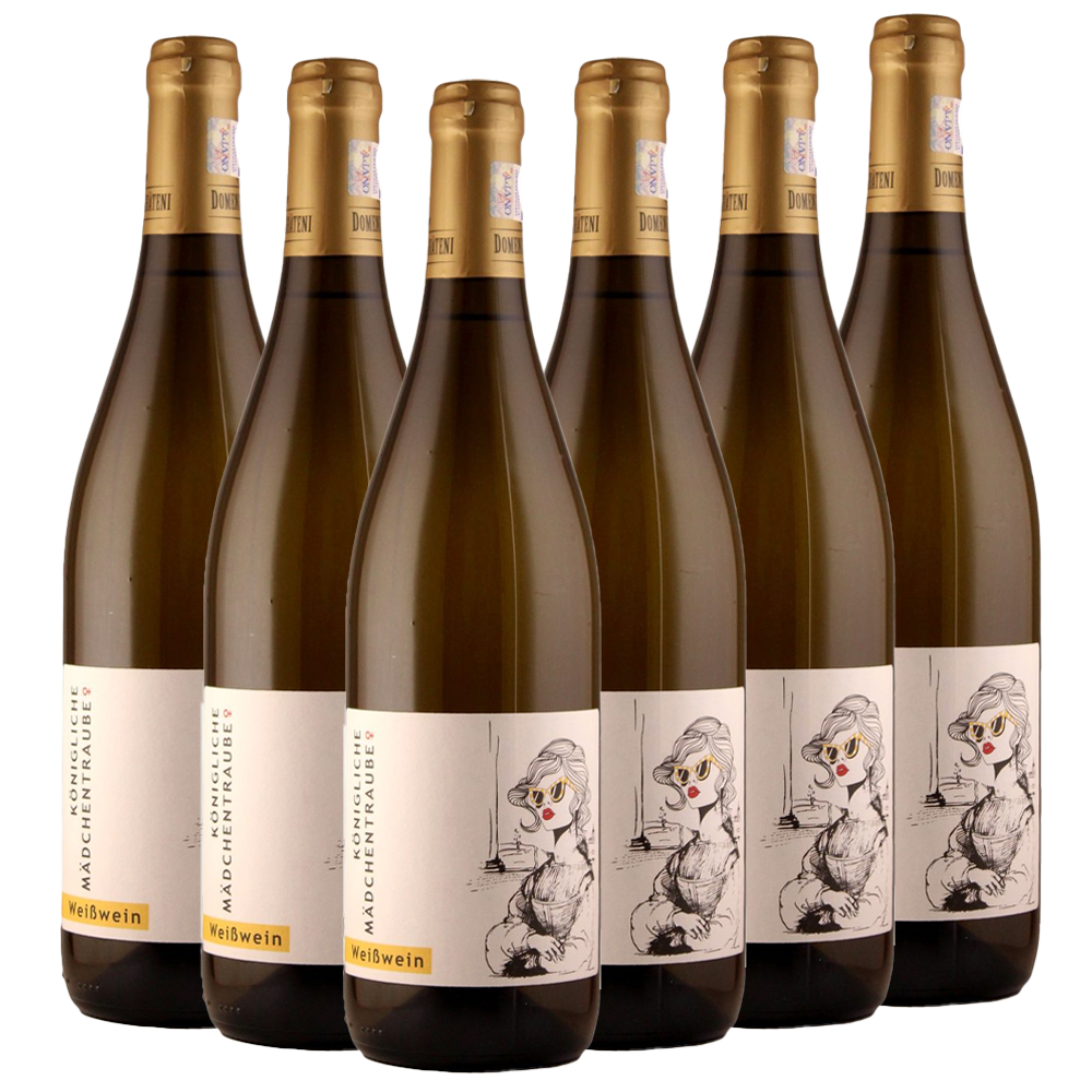 KÖNIGLICHE MÄDCHENTRAUBE (Feteasca Regala) - 6er Karton