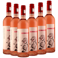 MÄDCHENTRAUBE Rose - 6er Karton