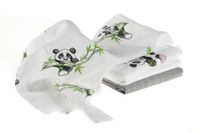 Mullwindeln, 4er Pack, Design Panda