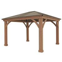 Westmann Premium Holzpavillon Devon 12x14 natur
