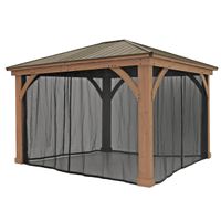 Westmann Premium Moskitonetz für Holzpavillon Yukon 14x12