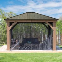 Westmann Premium Moskitonetz für Holzpavillon Yukon 14x12