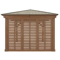 Westmann Premium Seitenwand für Holzpavillon Devon 12x12 und 12x14