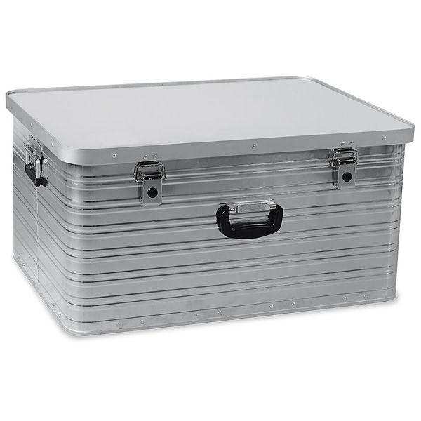 Aluminium-Behälter, Inhalt 141 Liter, Gewicht 6,3 kg